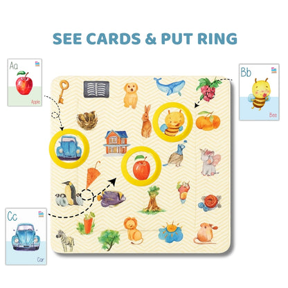 My Baby Soft Play Mat for Babies with 26 flashcards