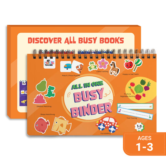 My Toddler busy book - Activity Binder