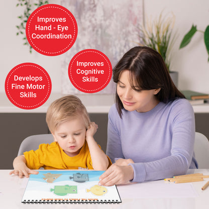 My Toddler busy book - Activity Binder - Pack Of 5
