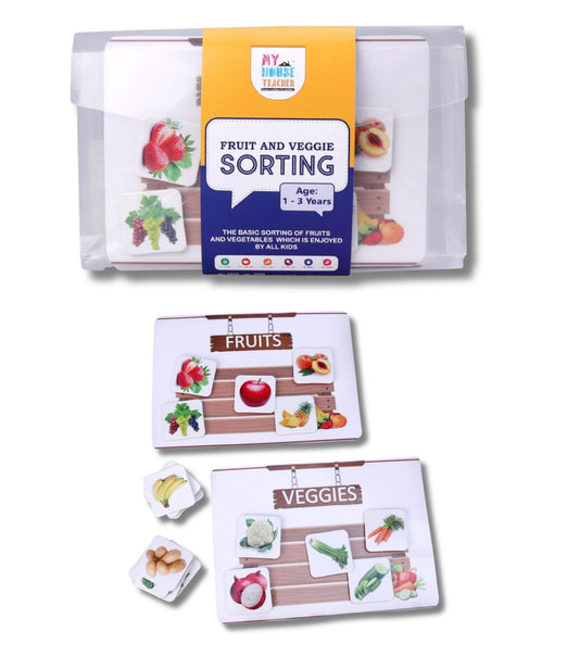 Fruit And Veggie Sorting Busy Bag