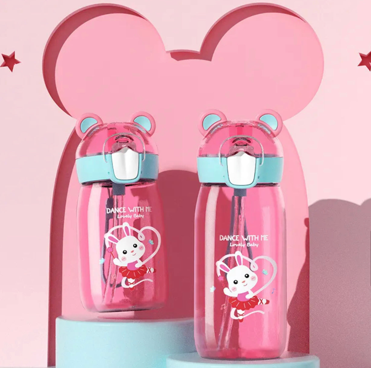 Tritan Material | Lovely Kid Sipper Water Bottles