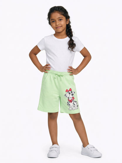 "MY LITTLE DALMATIAN" - Kid's Mint Green Dalmatian