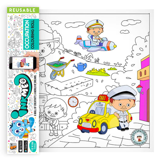 Occupation Colouring Roll (12 inch)