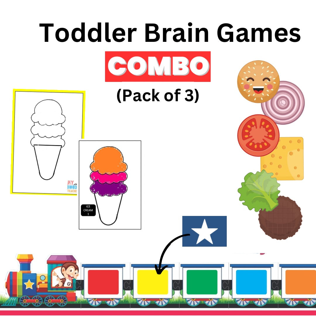 Toddler Brain Games Combo - Set of 3