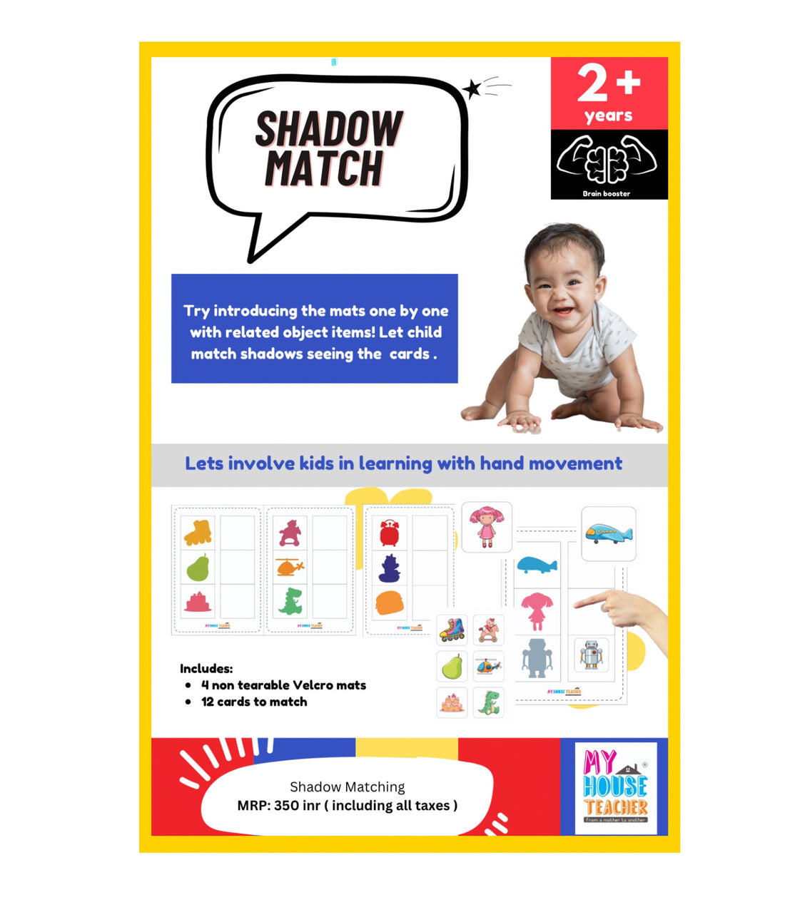 Shadow Matching Activity Busy Bag