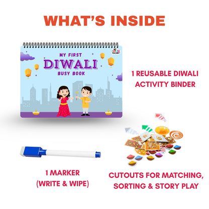 My First Diwali Busy Activity Book for Kids of 2 to 5 Years