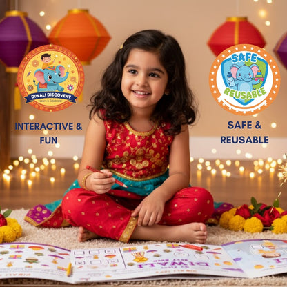 My First Diwali Busy Activity Book for Kids of 2 to 5 Years