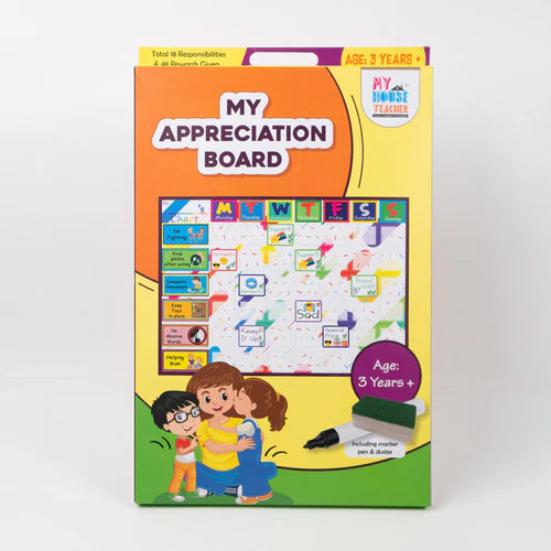 My Appreciation Board - Velcro Based Reward chart for Parent and Child
