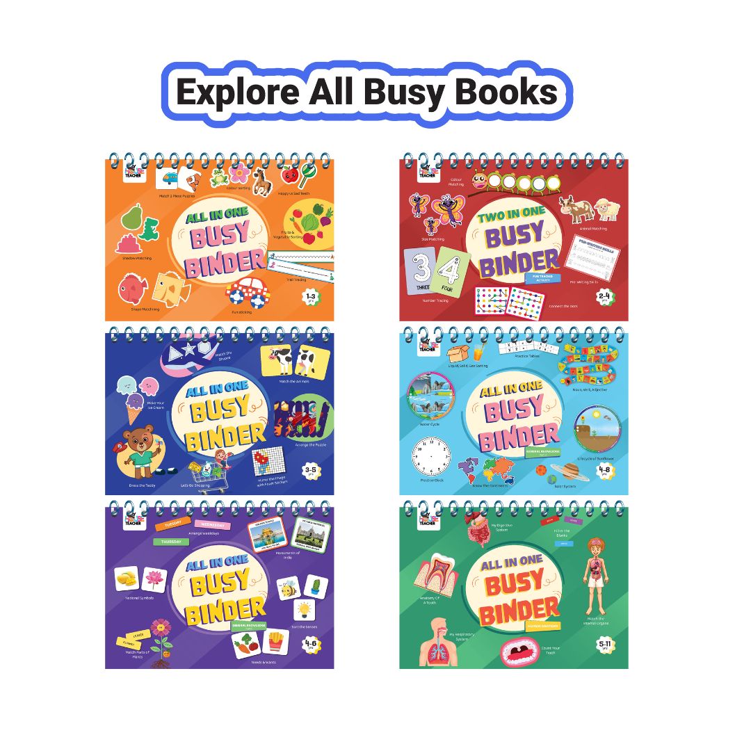 My GK Binder Book - 6 concepts in 1 interactive activity book - Pack of 10