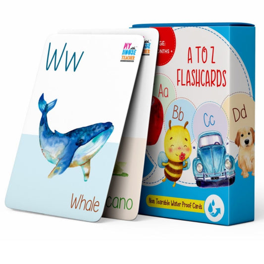 A to Z Baby Alphabet 26 Flashcards Set