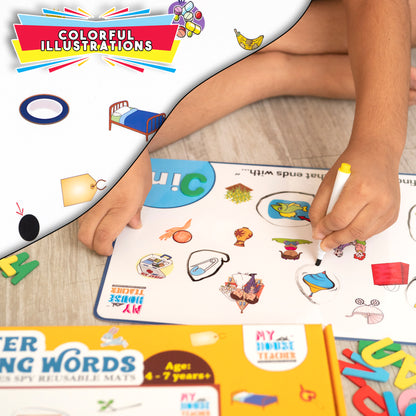 Three Letter Rhyming Words Learning Pack