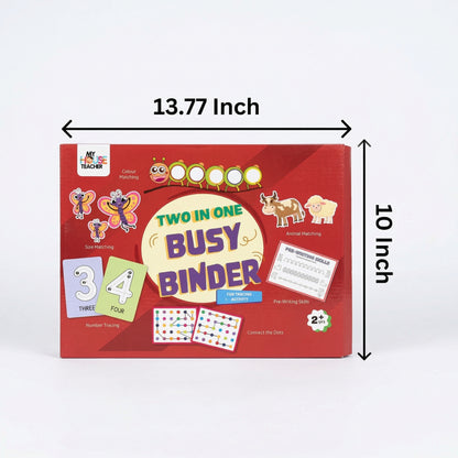 All in One Busy Binder Book Set for 2 to 4 year toddlers