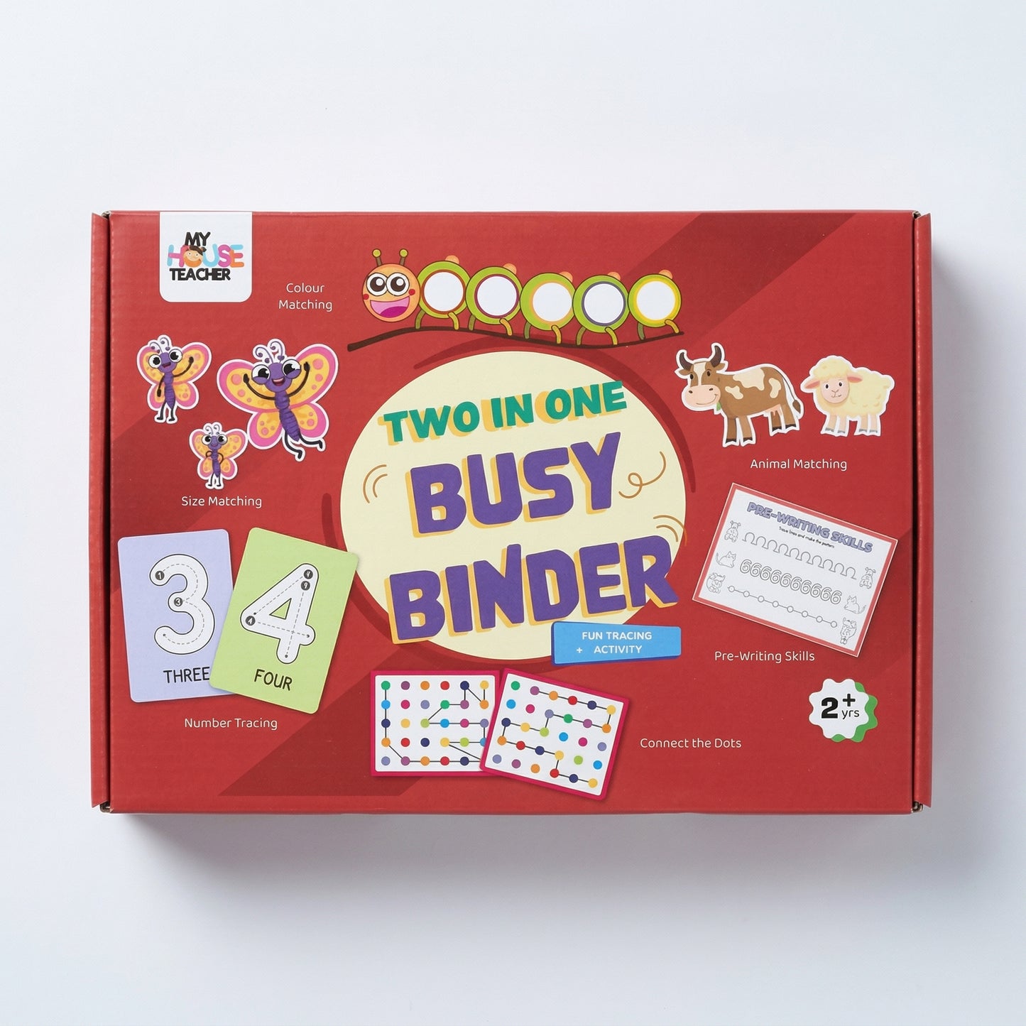 All in One Busy Binder Book Set for 2 to 4 year toddlers