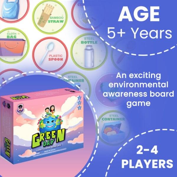 Green Day – less plastic more life Board Game