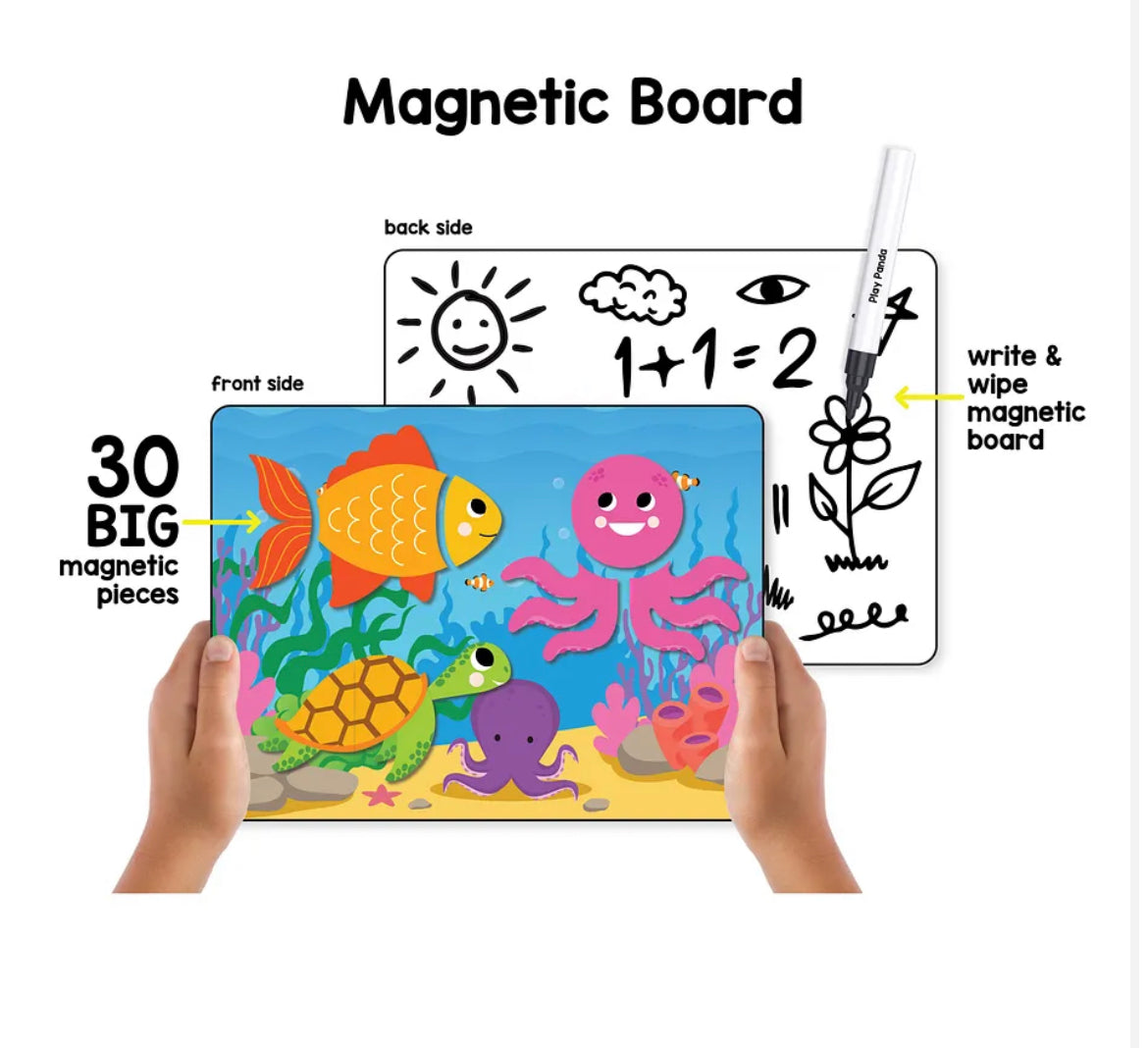 Aquatic Animals Magnetic Puzzle