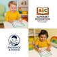Small a to z Alphabet Tracing Reusable Flashcards