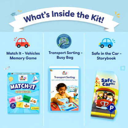 Fun with Vehicle – 3-in-1 Kit