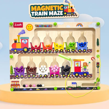 Montessori Magnetic Number Maze Counting Board