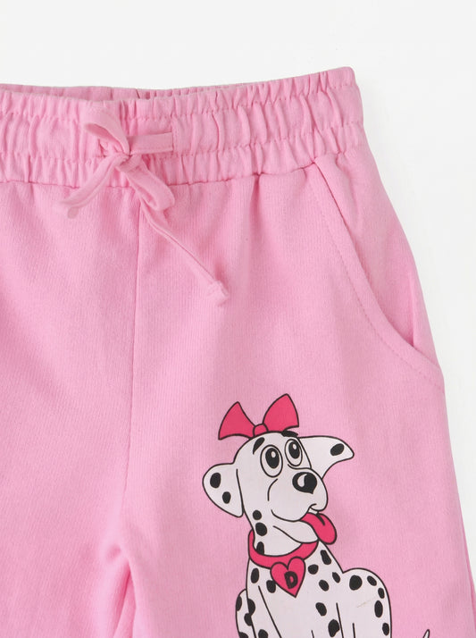 "Lovely Dalmatian" Infant & Toddler Boy's Pinks - Pink