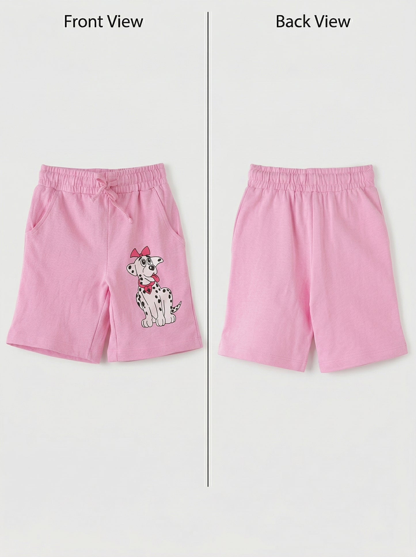 "Lovely Dalmatian" Infant & Toddler Boy's Pinks - Pink