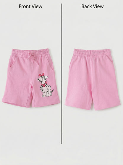 "Lovely Dalmatian" Infant & Toddler Boy's Pinks - Pink
