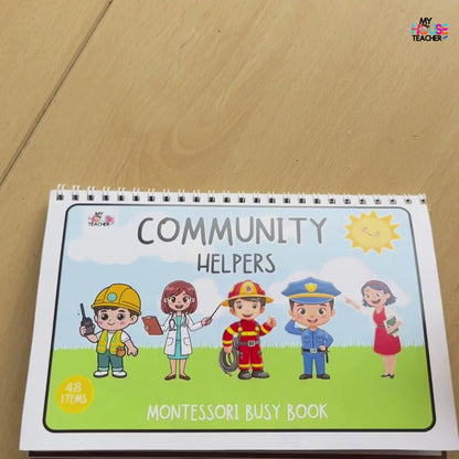 Community Helpers Busy Book