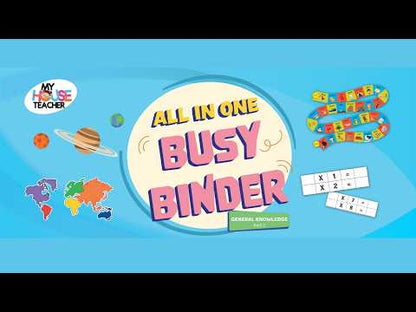 Knowledge Binder Book for 4 to 11 year kids