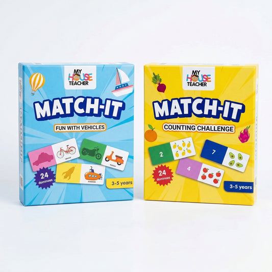 Counting Skill & Transport Theme Matching Skill Combo