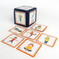 Yoga Poses Cards with a Huge Dice