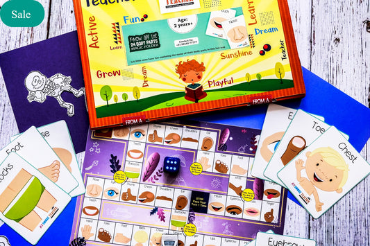 My House Teacher Parts Of Body Flash Cards For Kids, Parts Of Body Chart, Toddler Books Body Parts, Body Parts Puzzle For Kids Learning And Education, Educational Toys For Kids Learning, Kids Activities Toys