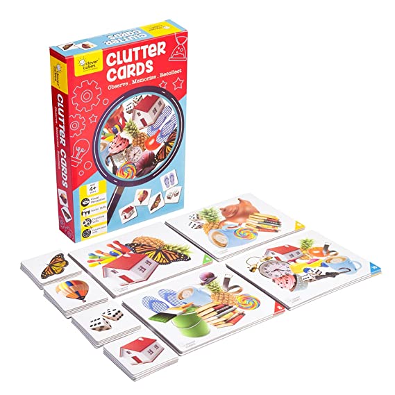 Clutter Cards Fun Card Memory Game
