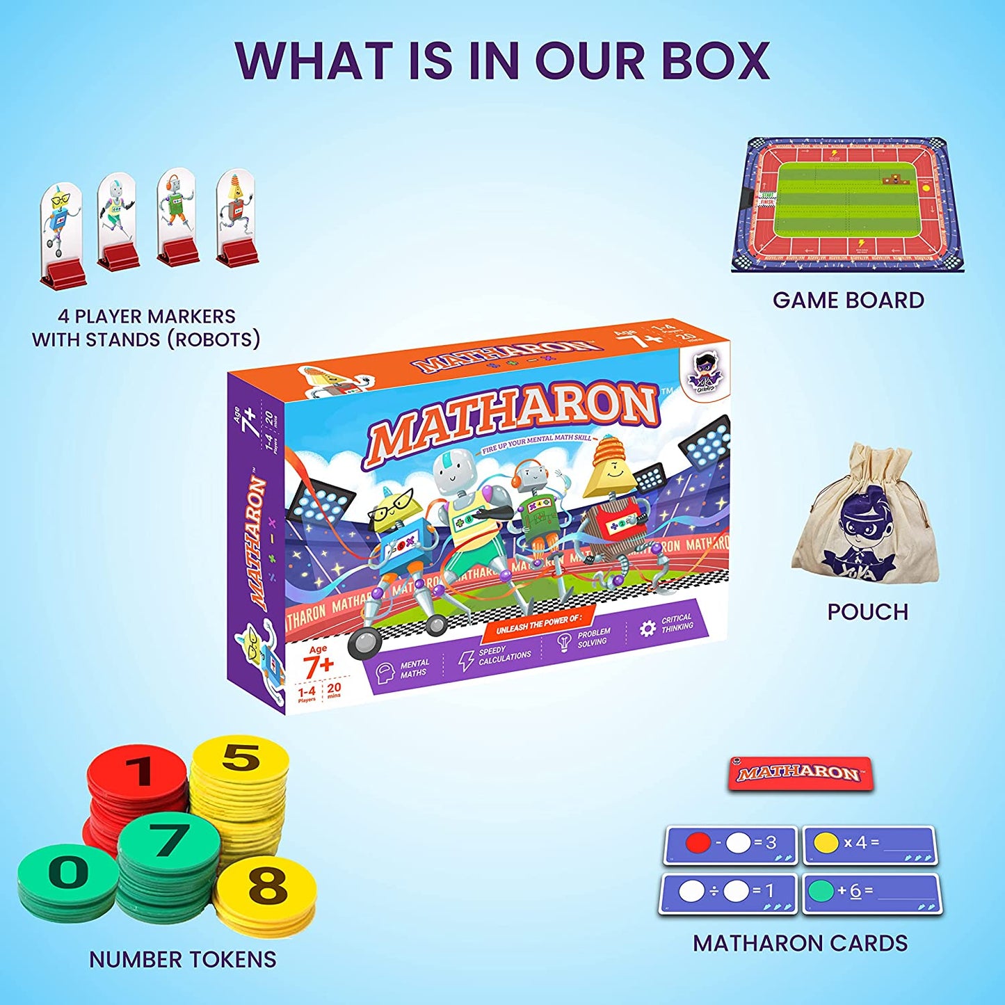 My House Teacher Matharon - Learn Addition, Subtraction, Multiplication, Division I, Educational Toys For Kids Learning, Kids Activities Toys
