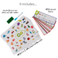 Alphabet A to Z Picture Search Activity with 26 Reusable Mats - Pack of 10