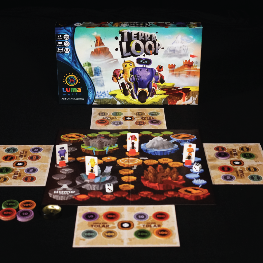 Terra Loop Adventure Board Game