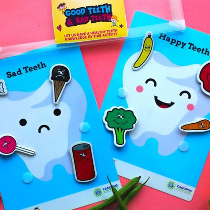 Happy And Sad Teeth Sorting Busy Bag