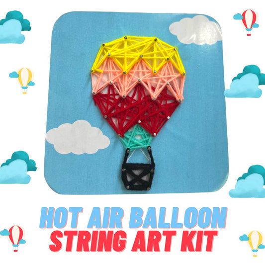 My House Teacher Hot air balloon String Art Kit, Educational Toys For Kids Learning, Kids Activities Toys